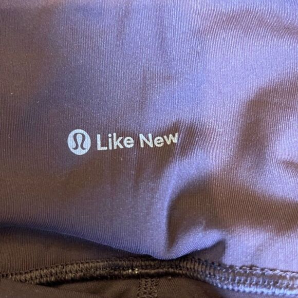 Lululemon Meant To Move 7/8 Tight (25") Black Cherry / Flocked Floral 8 - Picture 12 of 14